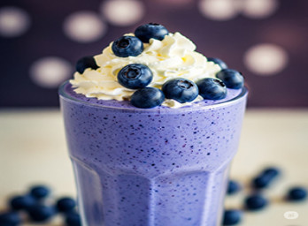 Blueberry Milkshake